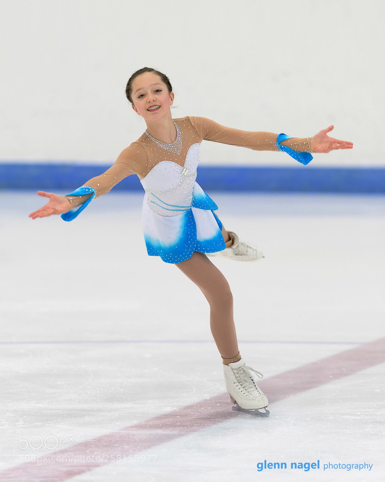 Nikon D850 sample photo. Figure skater photography