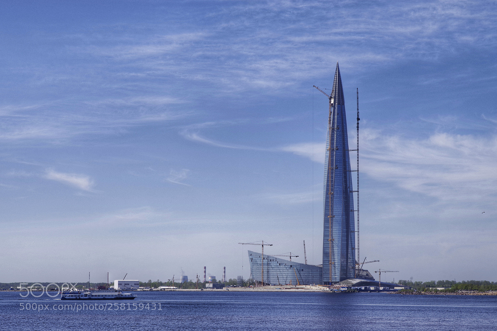 Pentax K-1 sample photo. Gazprom tower photography