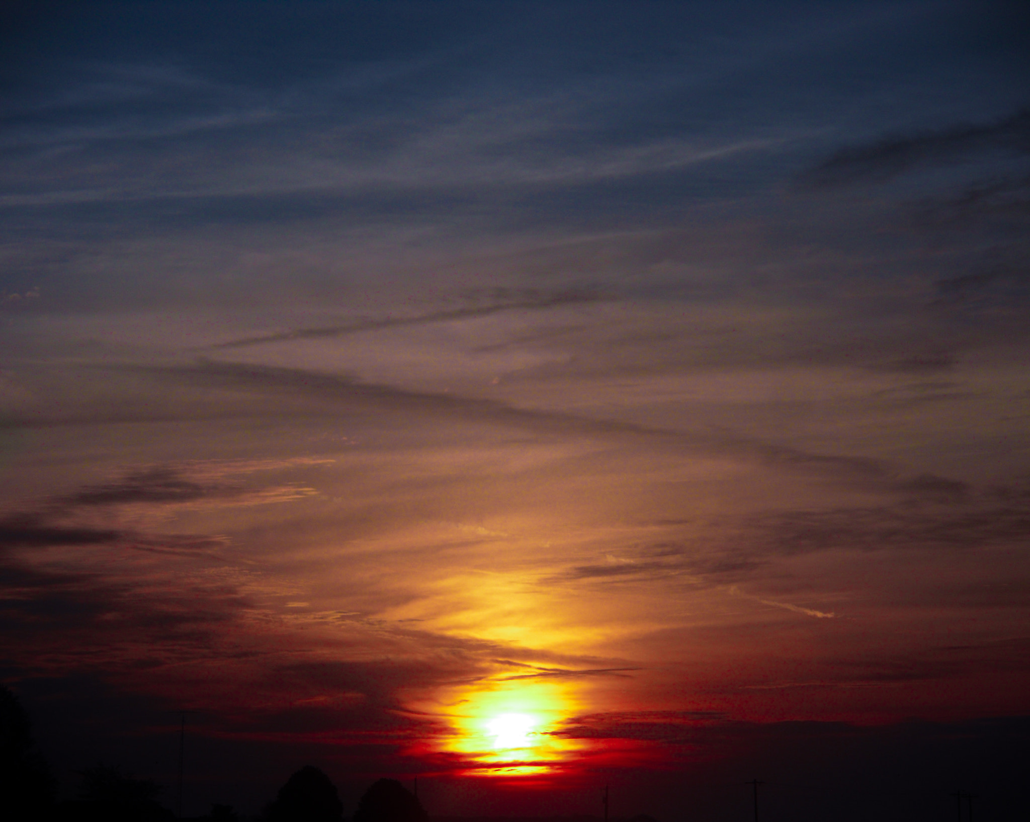 Samsung PL55/ VLUU PL55/  SL502/  PL57 sample photo. Red sunrise photography