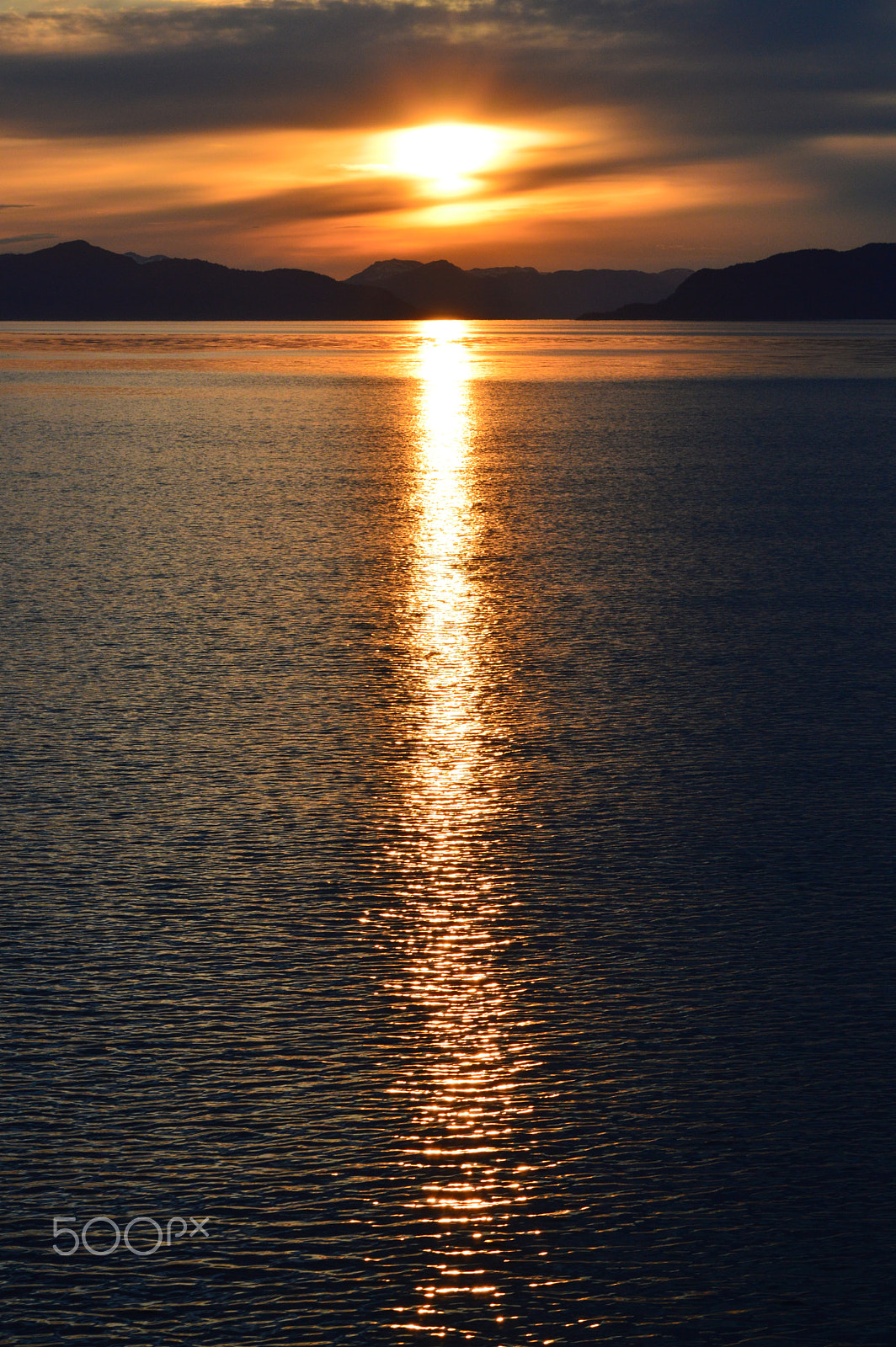Nikon D3200 sample photo. Southeast alaska sunset photography