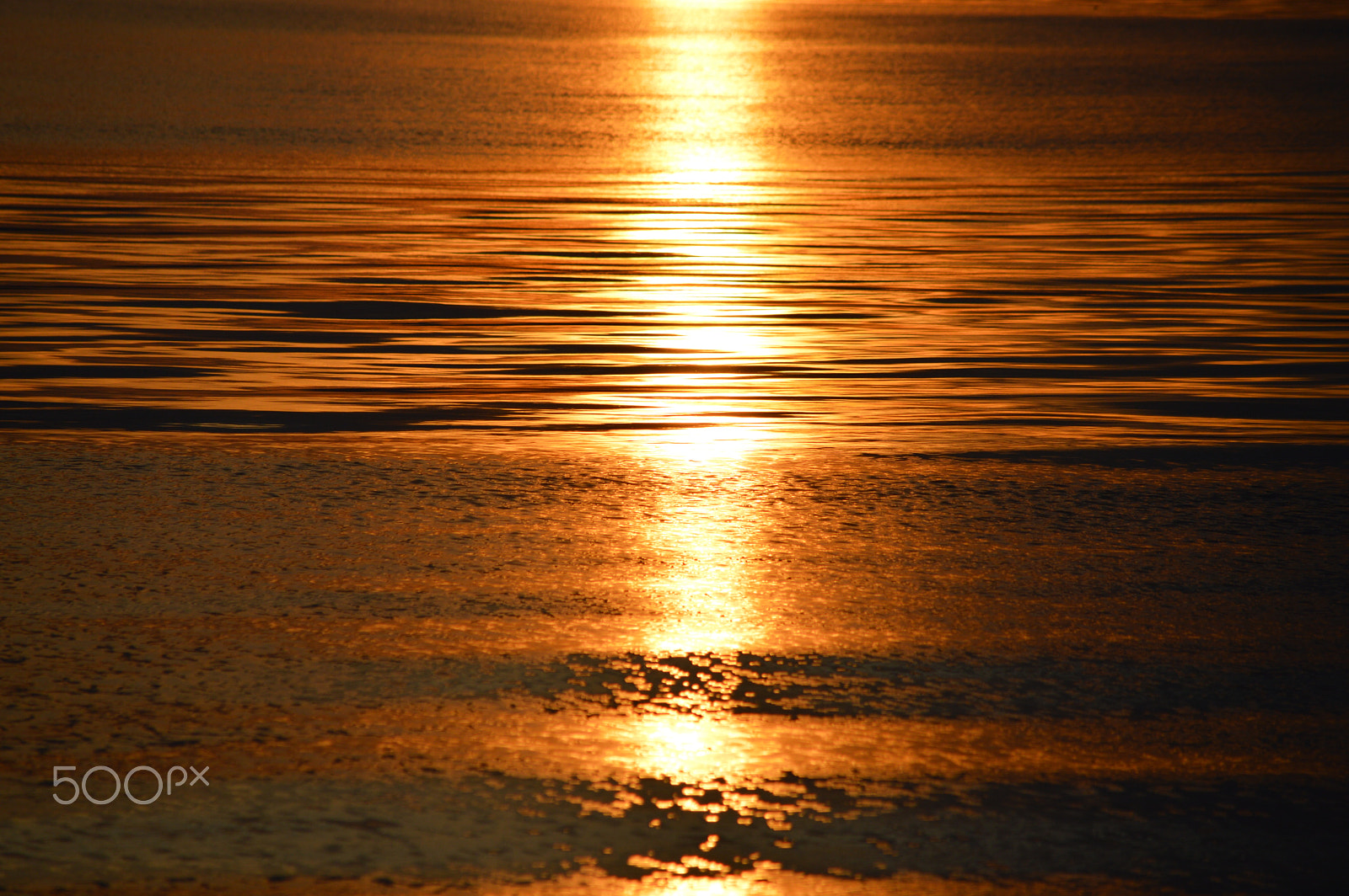 Nikon D3200 sample photo. Rippled sunset on the water, alaska photography