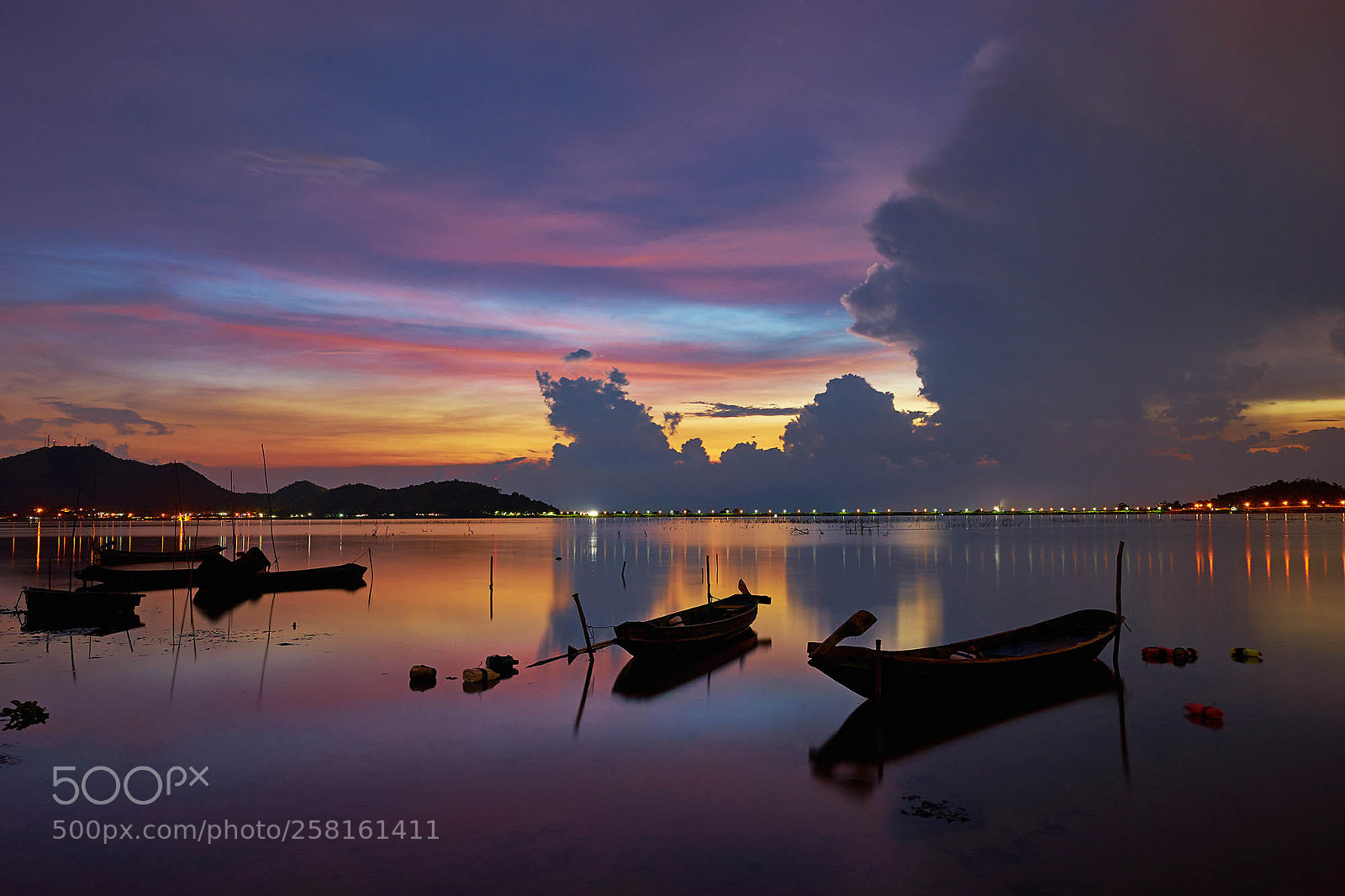 Sony a7 II sample photo. Color full twilight sky photography