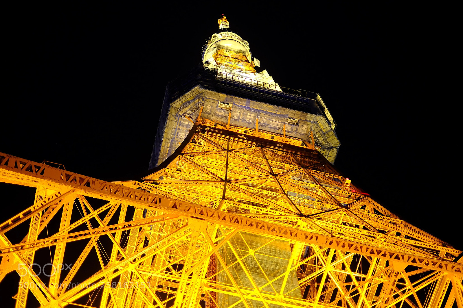 Fujifilm X-E3 sample photo. Tokyo tower photography
