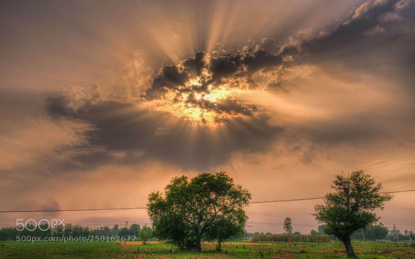 Nikon D5300 sample photo. Cloud burst photography