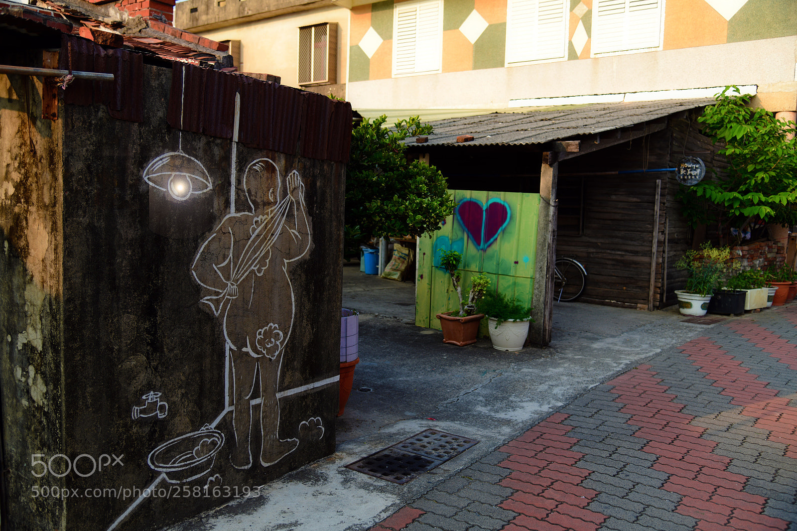 Nikon D850 sample photo. Outdoor bathroom photography