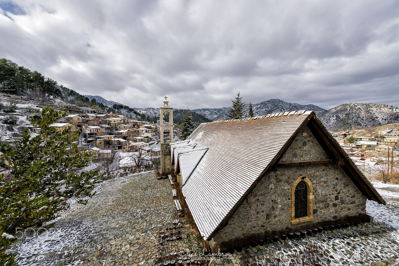 Nikon D800 sample photo. Winter at the village photography