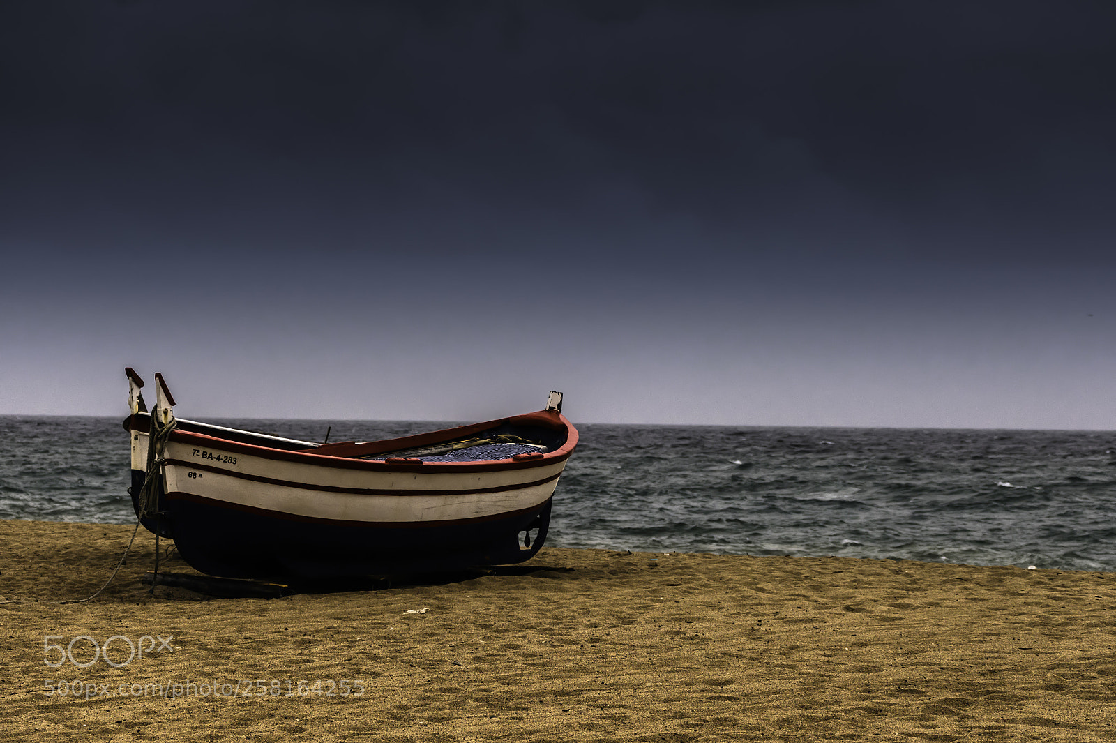 Nikon D850 sample photo. Barca frente al mediterraneo photography
