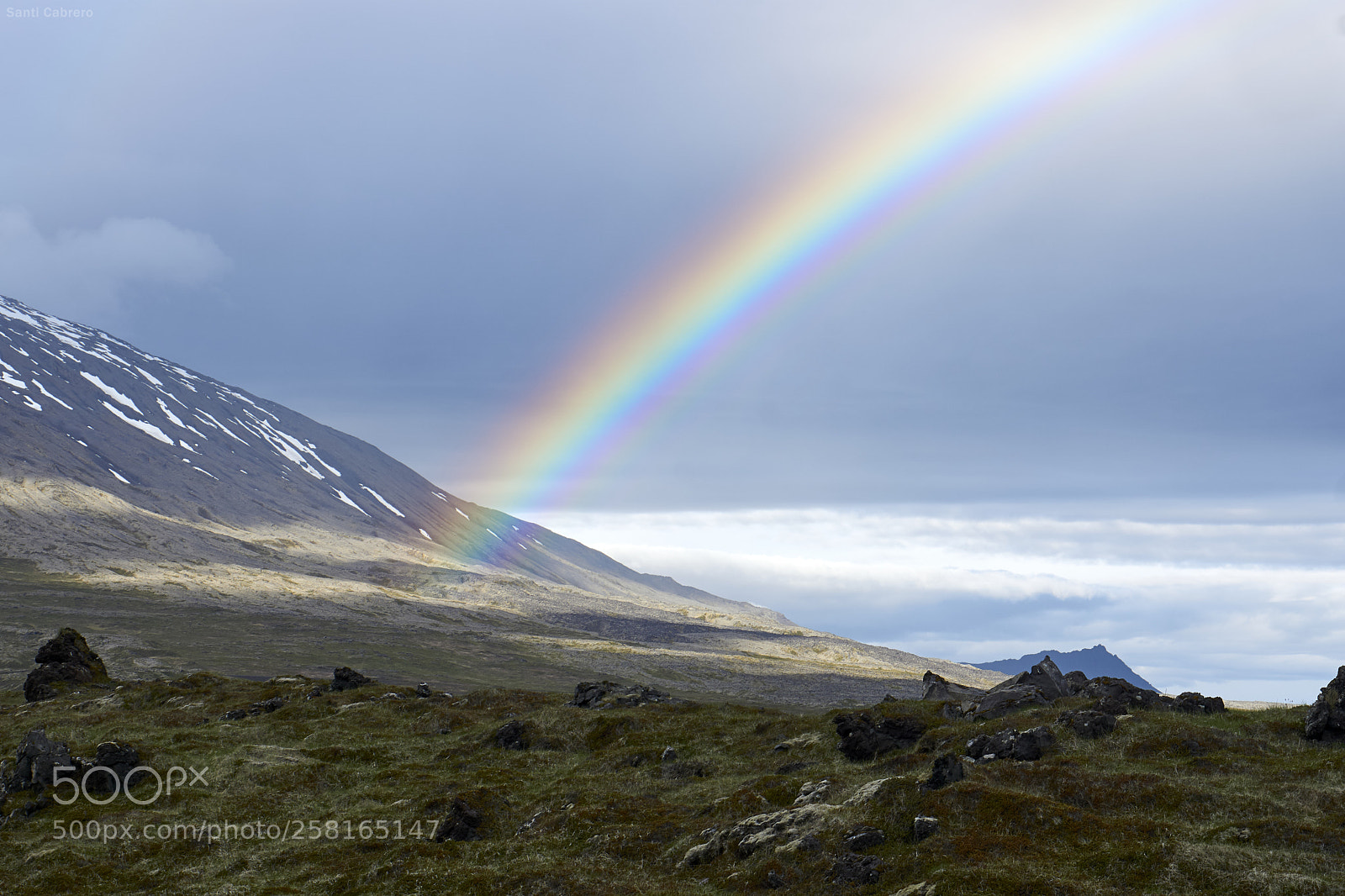 Sony a6000 sample photo. Arcoiris en snaefellsjokull photography