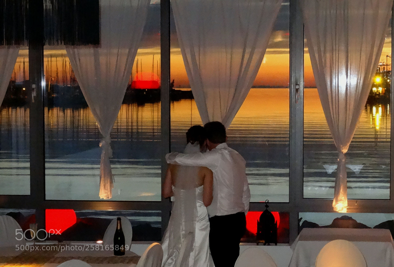 Sony Cyber-shot DSC-HX50V sample photo. Romantic sunrise on weding photography