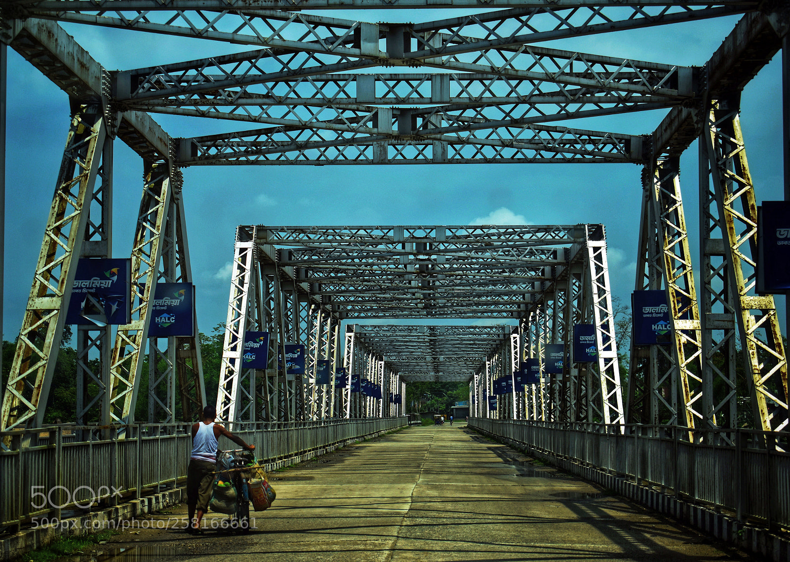 Nikon D3400 sample photo. The bridge of steel. photography