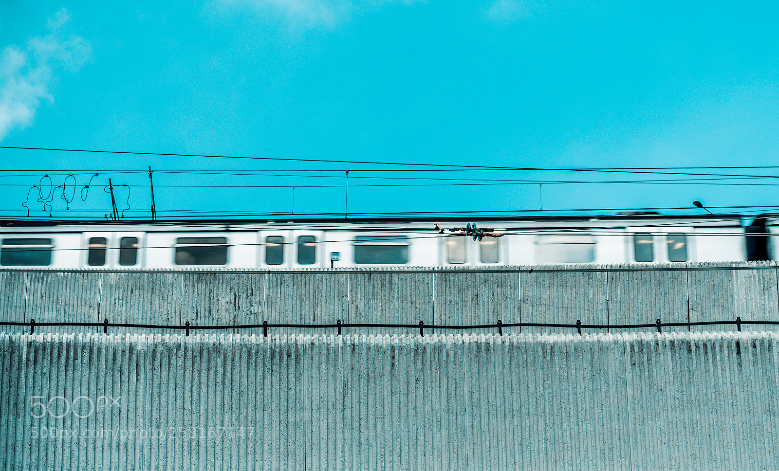 Sony a6300 sample photo. Passing train  photography