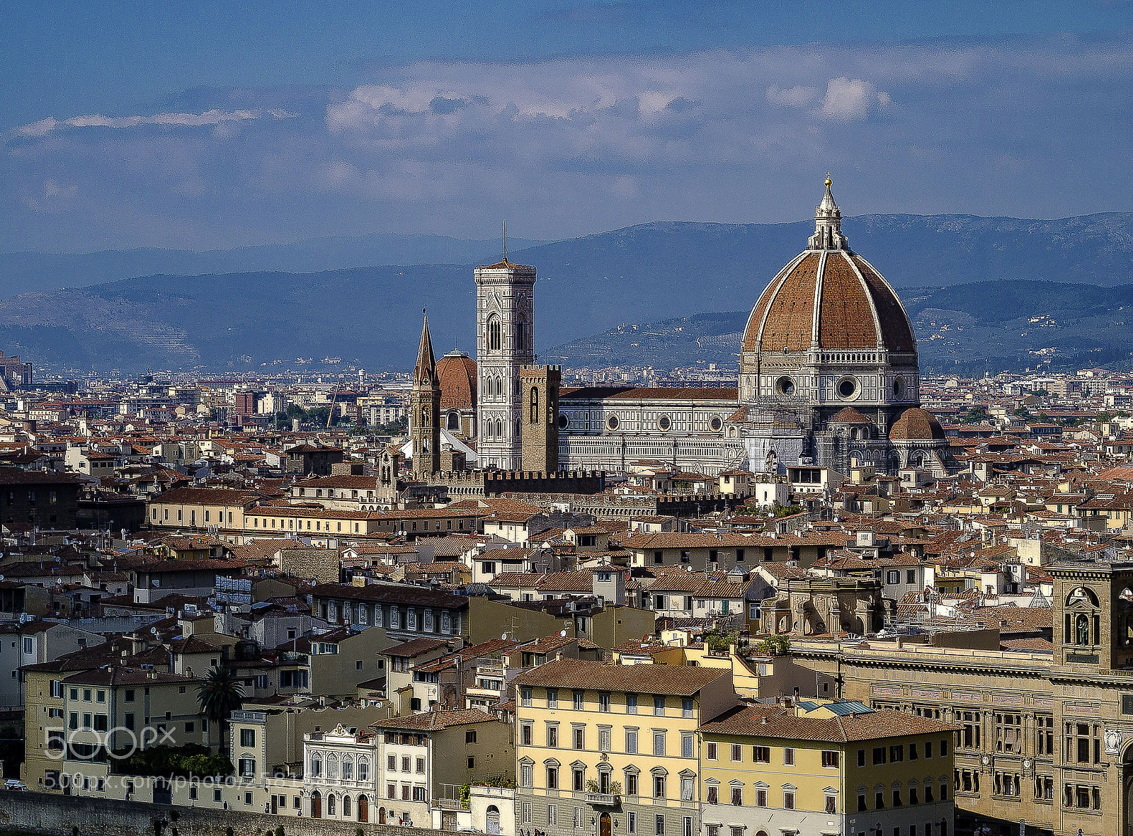 Panasonic Lumix DMC-G3 sample photo. A view over florence photography