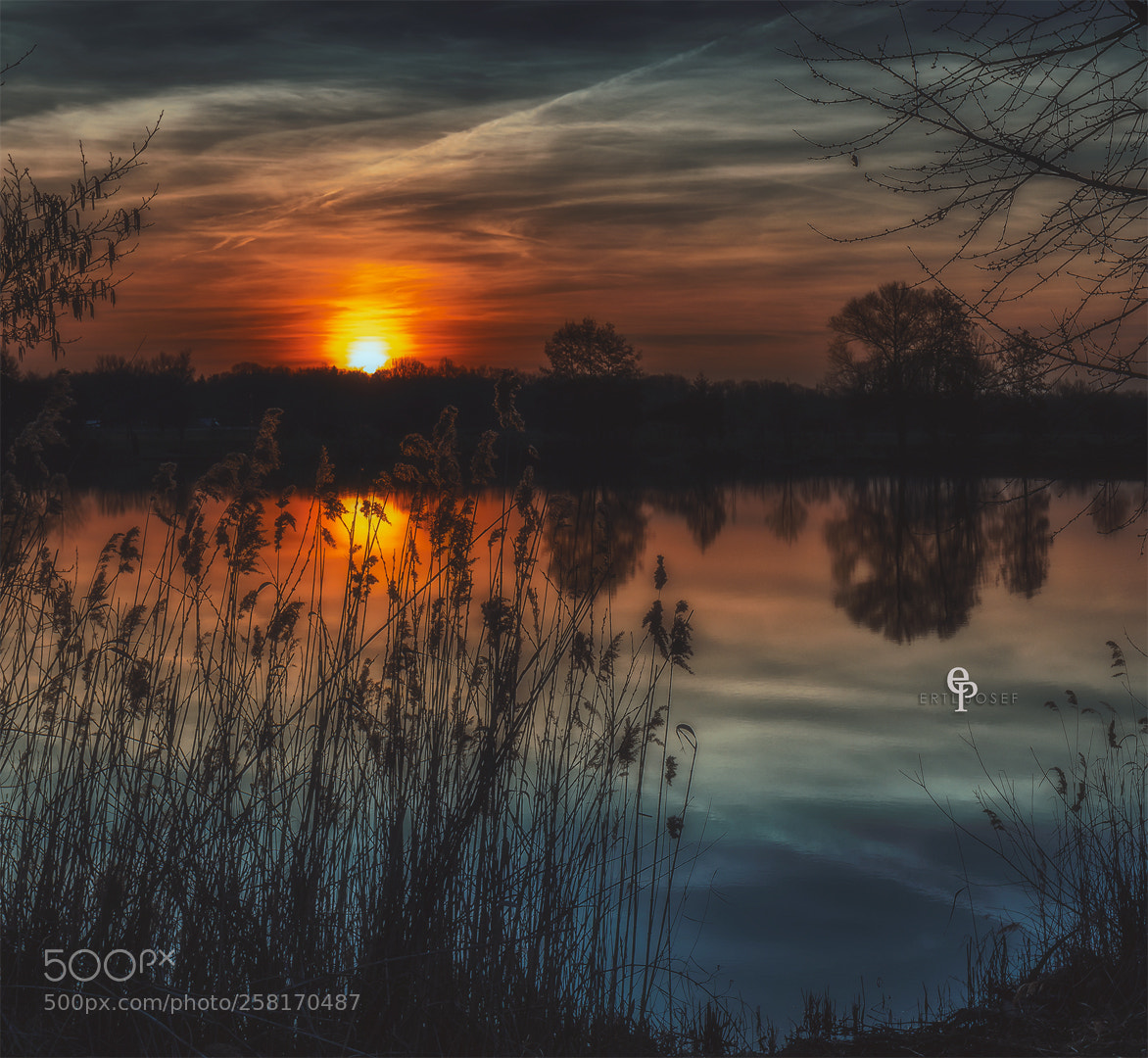 Canon EOS 70D sample photo. Sunset 1:1 format photography