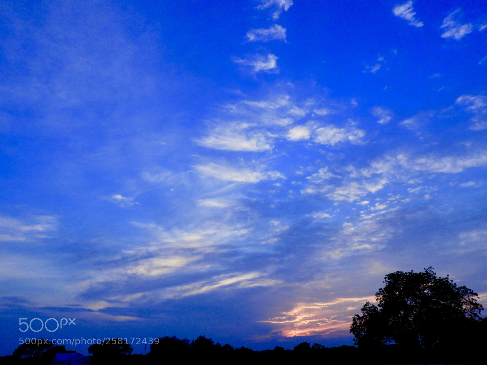 Nikon Coolpix B700 sample photo. Beautiful blue sky sunset photography