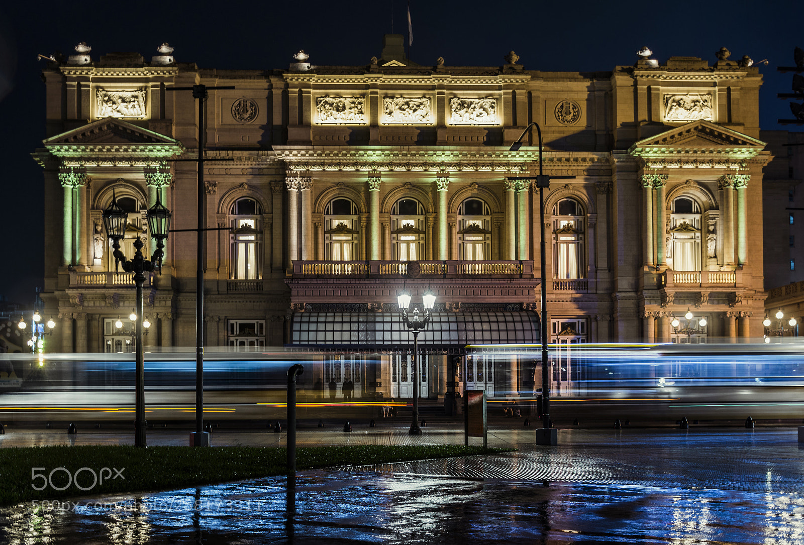 Nikon D7200 sample photo. Fachada teatro colon photography