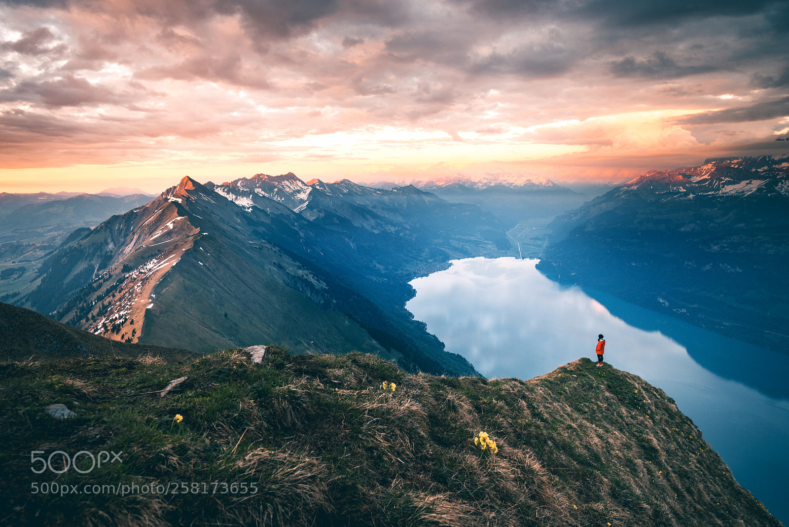 Nikon D750 sample photo. Sunset in the alps photography