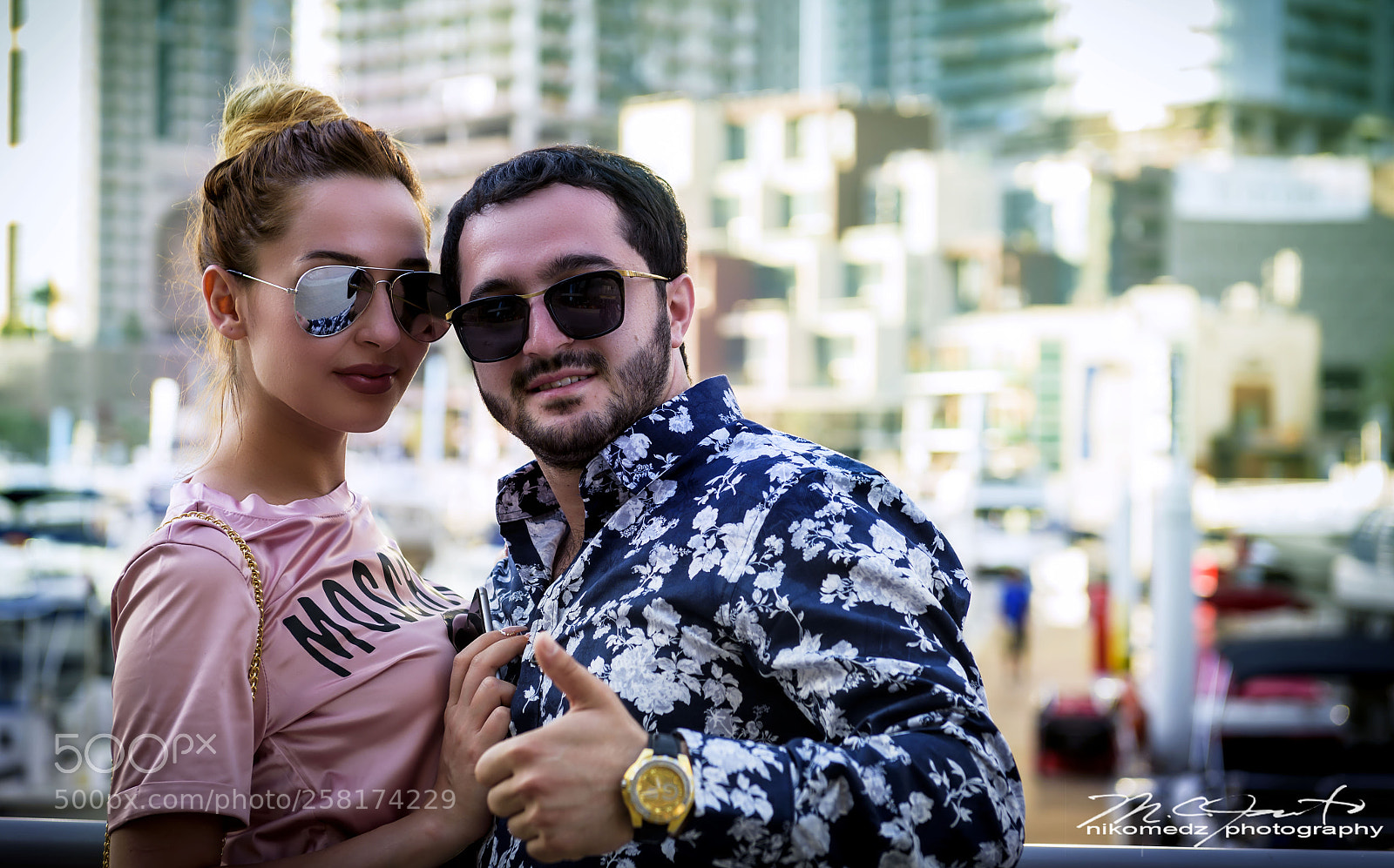 Nikon D750 sample photo. Dubai, marina photography