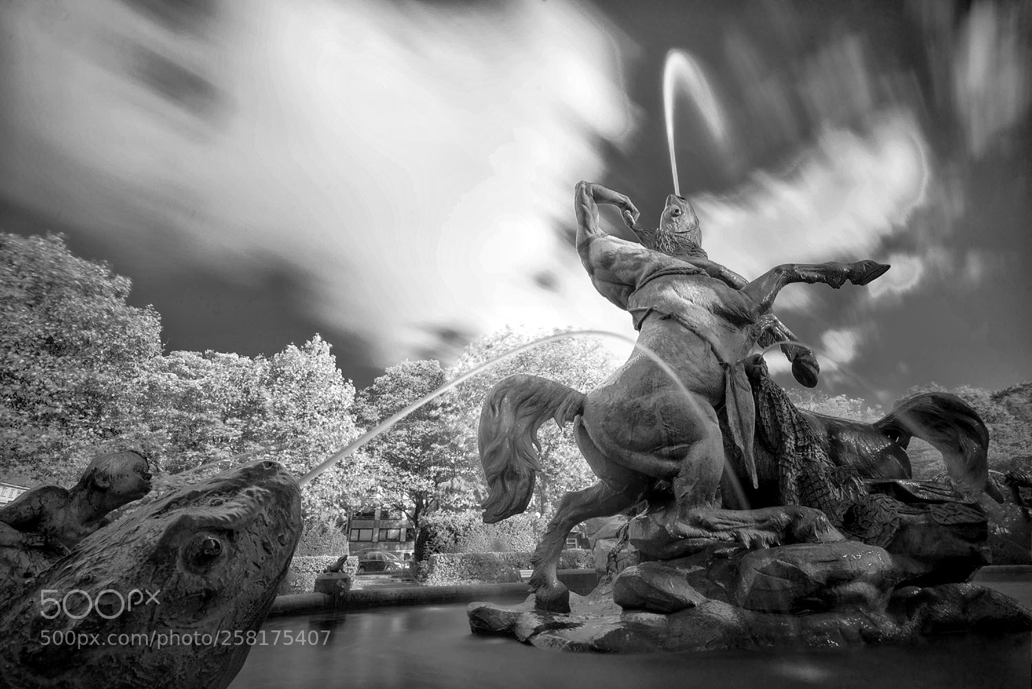 Sony a7R sample photo. The fountain photography