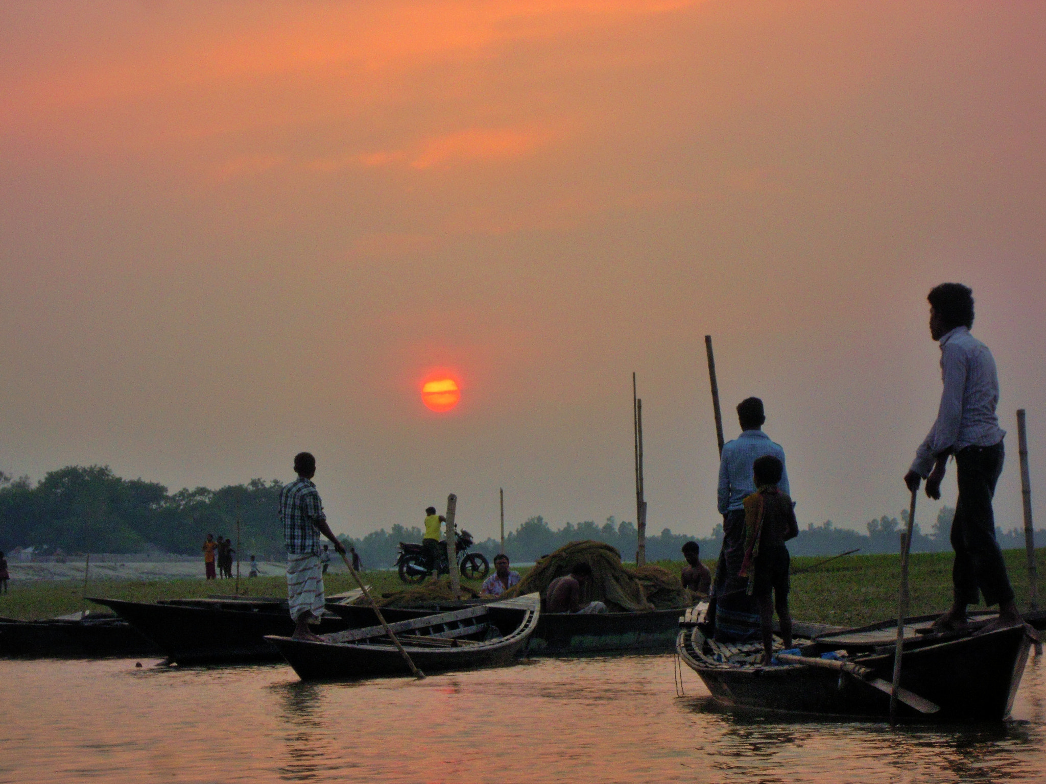 Nikon Coolpix S5100 sample photo. The jamuna river , bangladesh photography