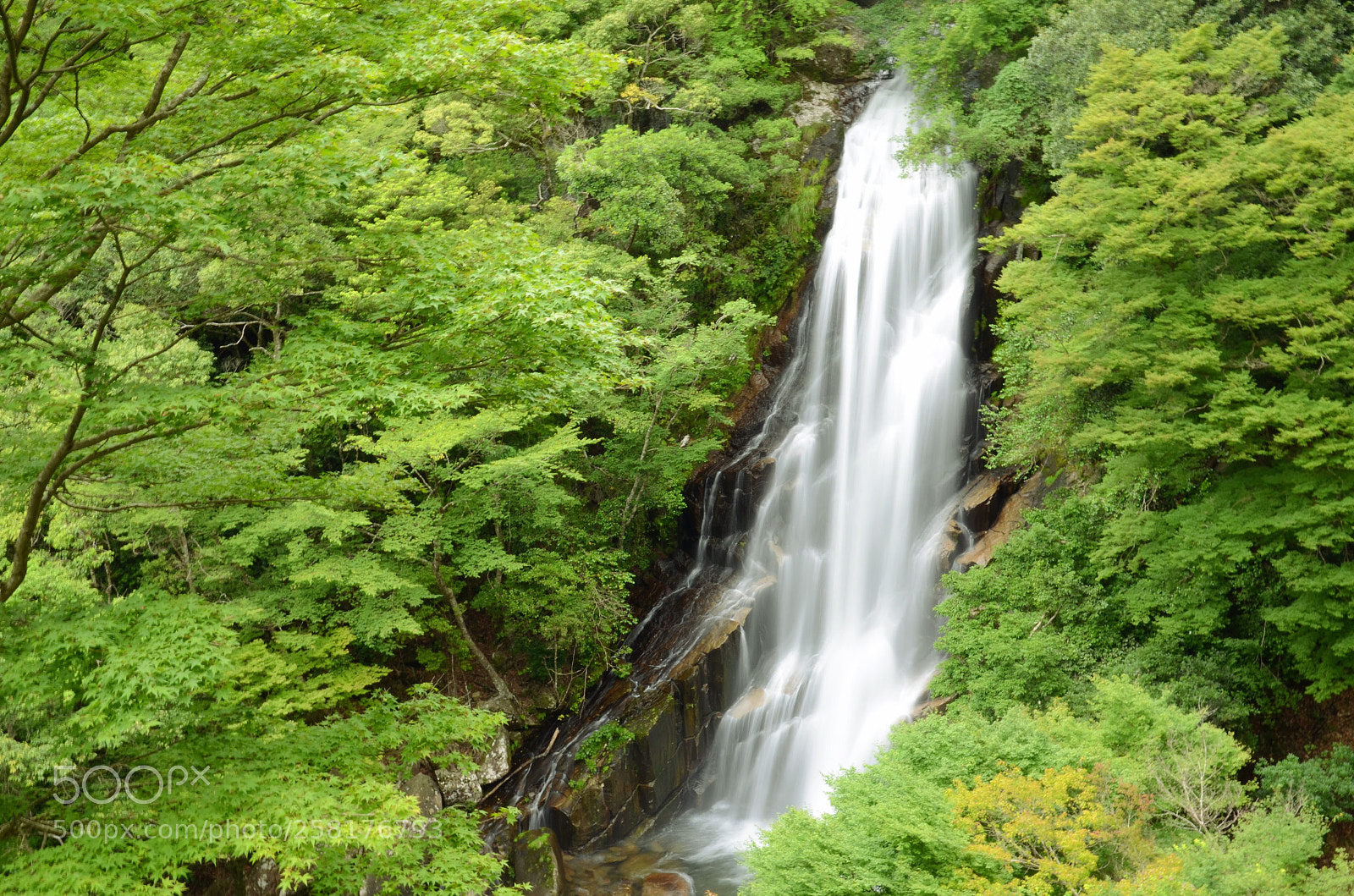 Nikon D7000 sample photo. Water fall photography