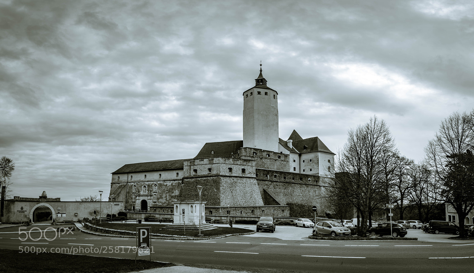 Nikon D5100 sample photo. Forchtenstein castle photography