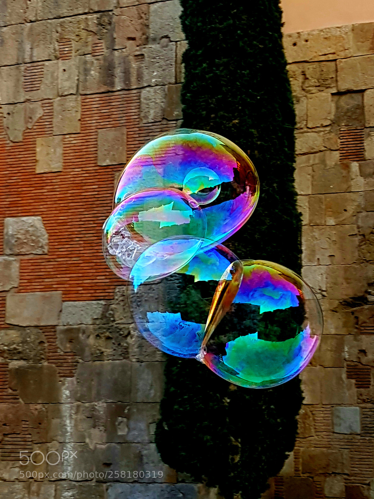 Samsung Galaxy S7 Edge sample photo. Soap bubbles in barcelona photography