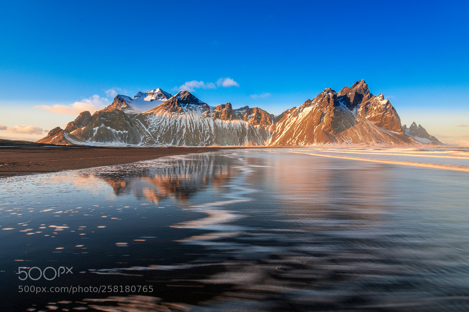 Nikon D7200 sample photo. Sunset at vestrahorn photography