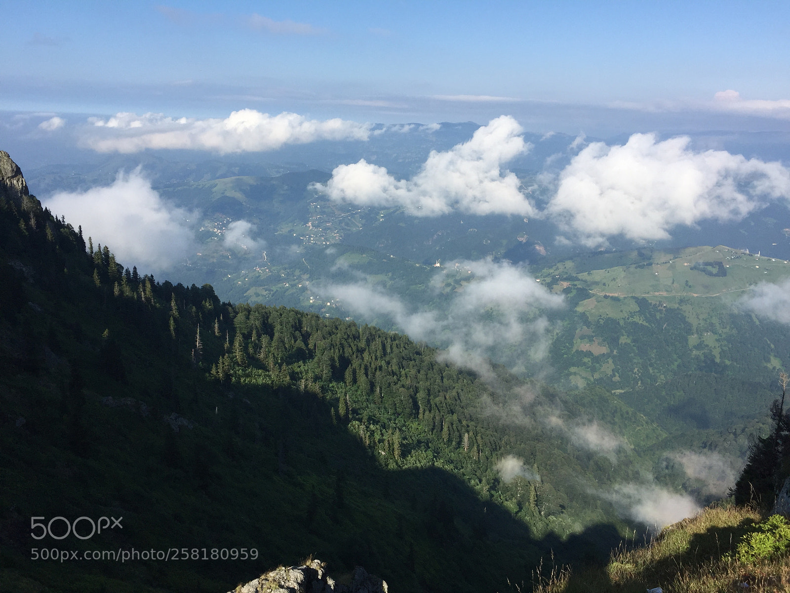 Apple iPhone 6 Plus sample photo. Smoggy mountain, trabzon, turkey photography