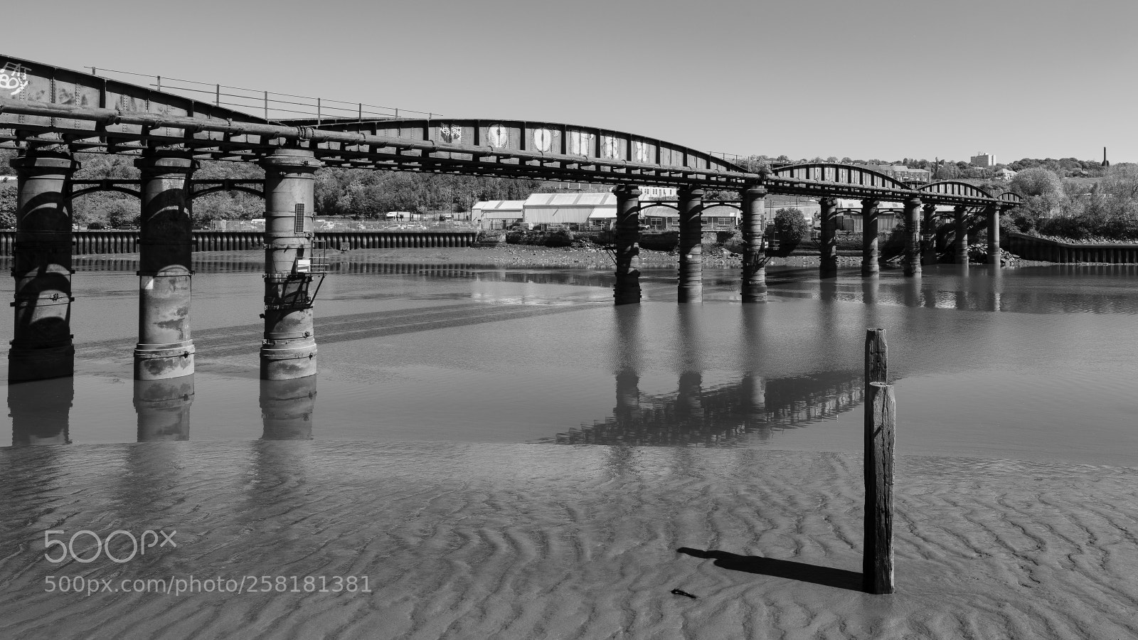 Fujifilm GFX 50S sample photo. Scotswood railway bridge photography