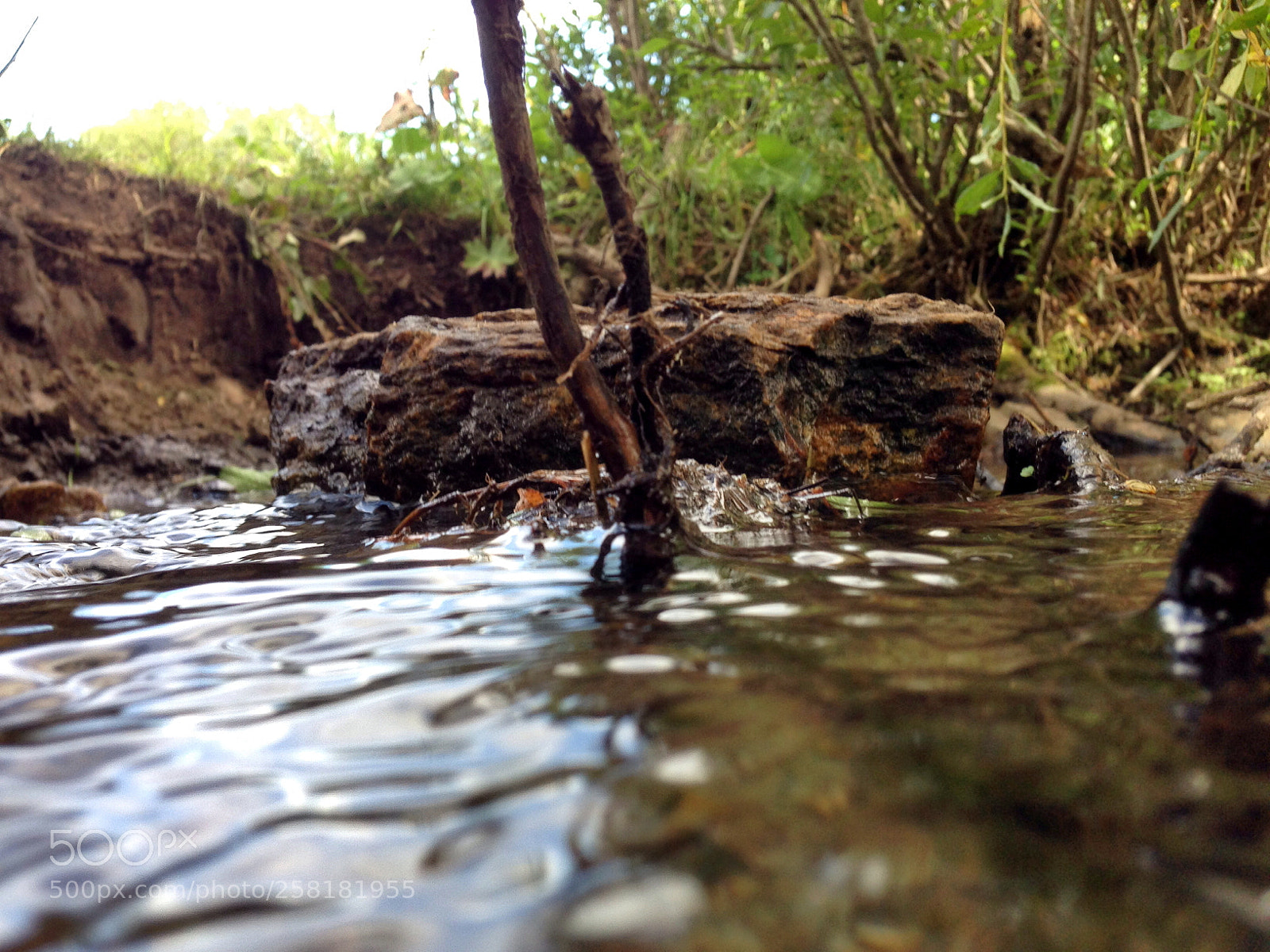 Apple iPhone 5 sample photo. Small river photography