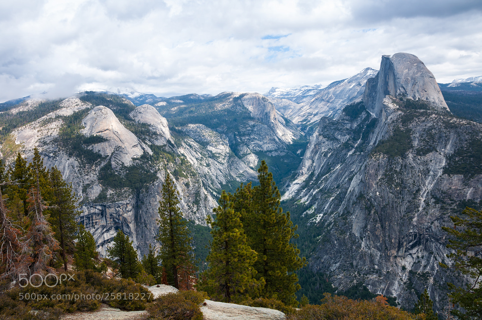 Nikon D90 sample photo. Half dome photography