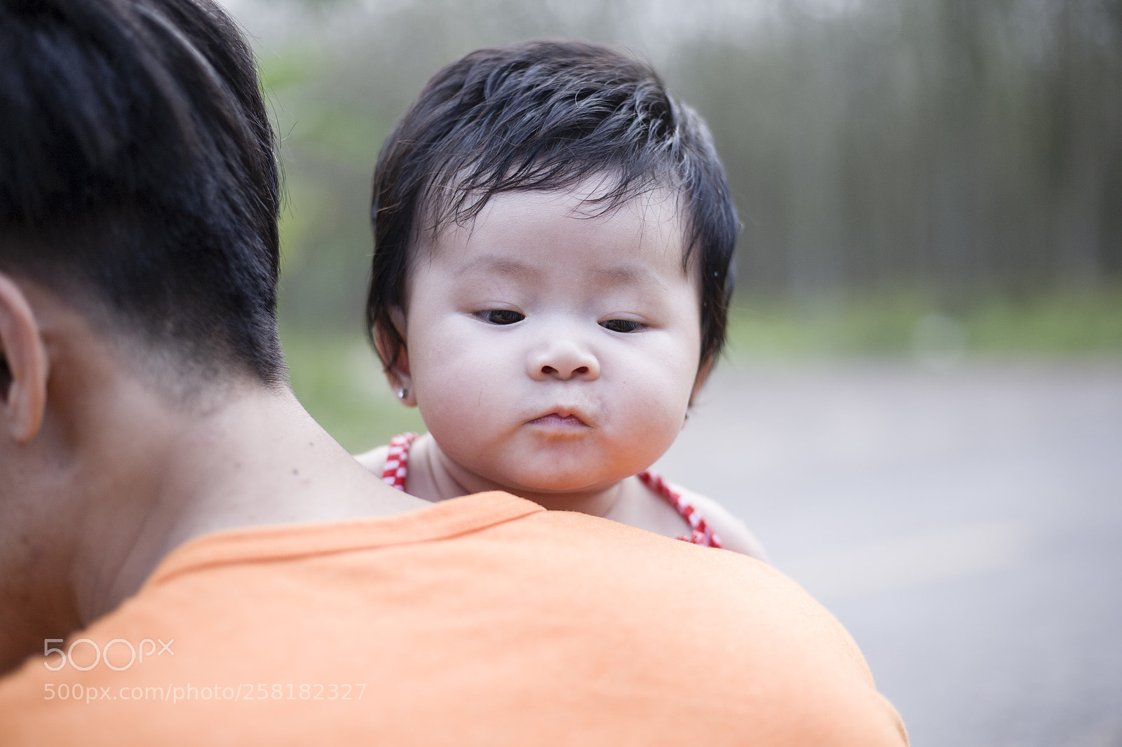 Canon EOS 5D sample photo. Man & baby photography