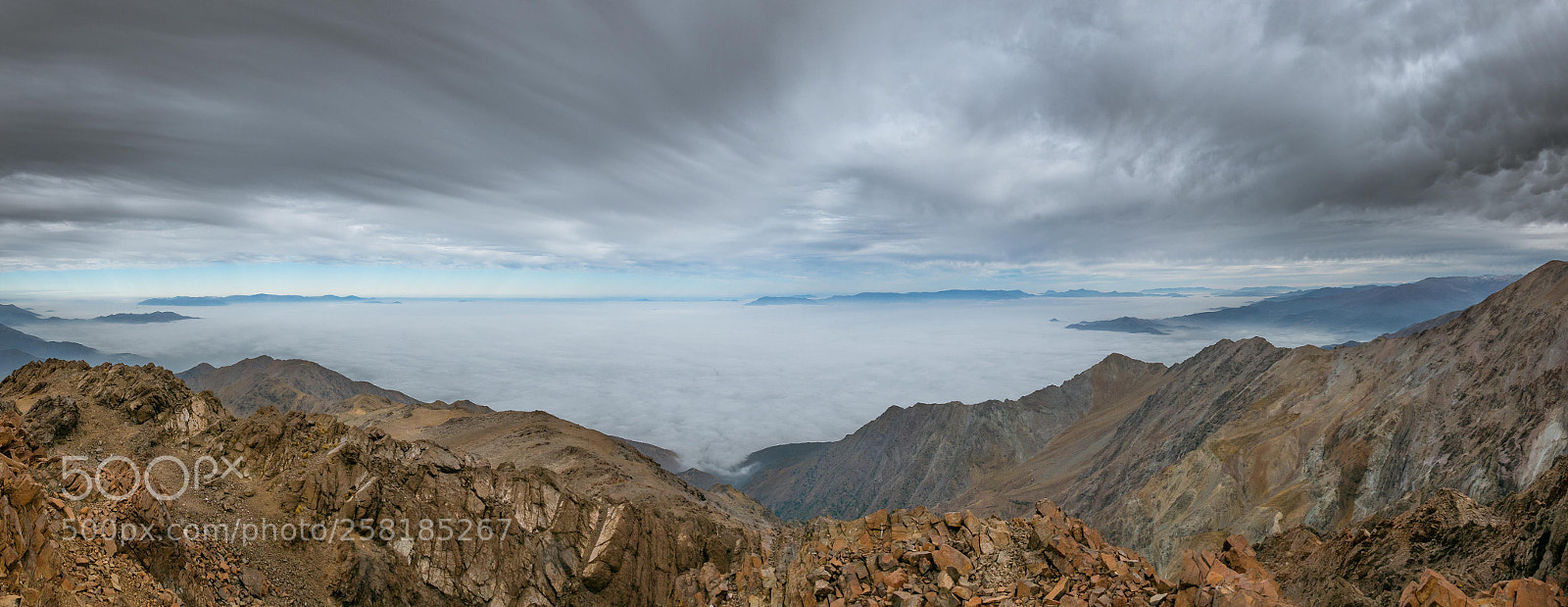 Panasonic Lumix DMC-LX100 sample photo. Clouds over santiago photography