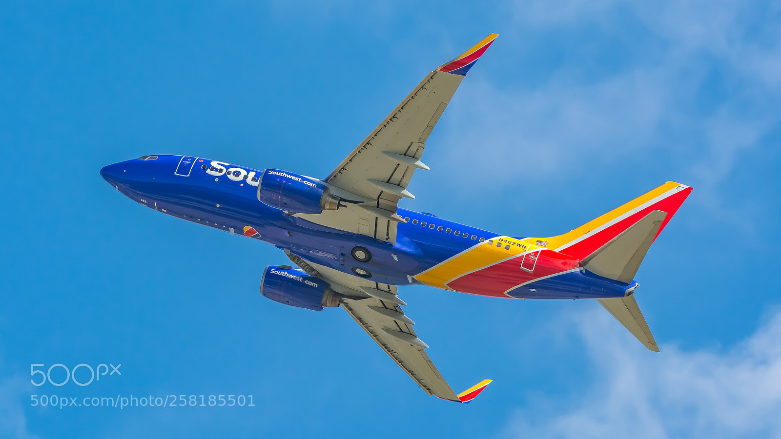 Nikon D7100 sample photo. Southwest airlines boeing 737-7h4 photography