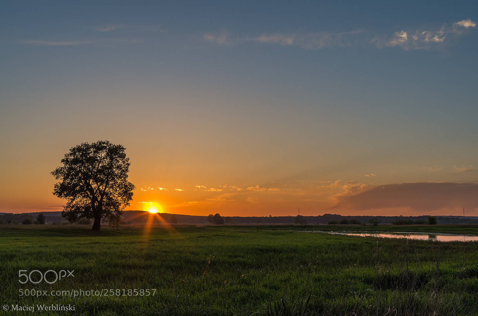 Pentax K-50 sample photo. Sunset photography