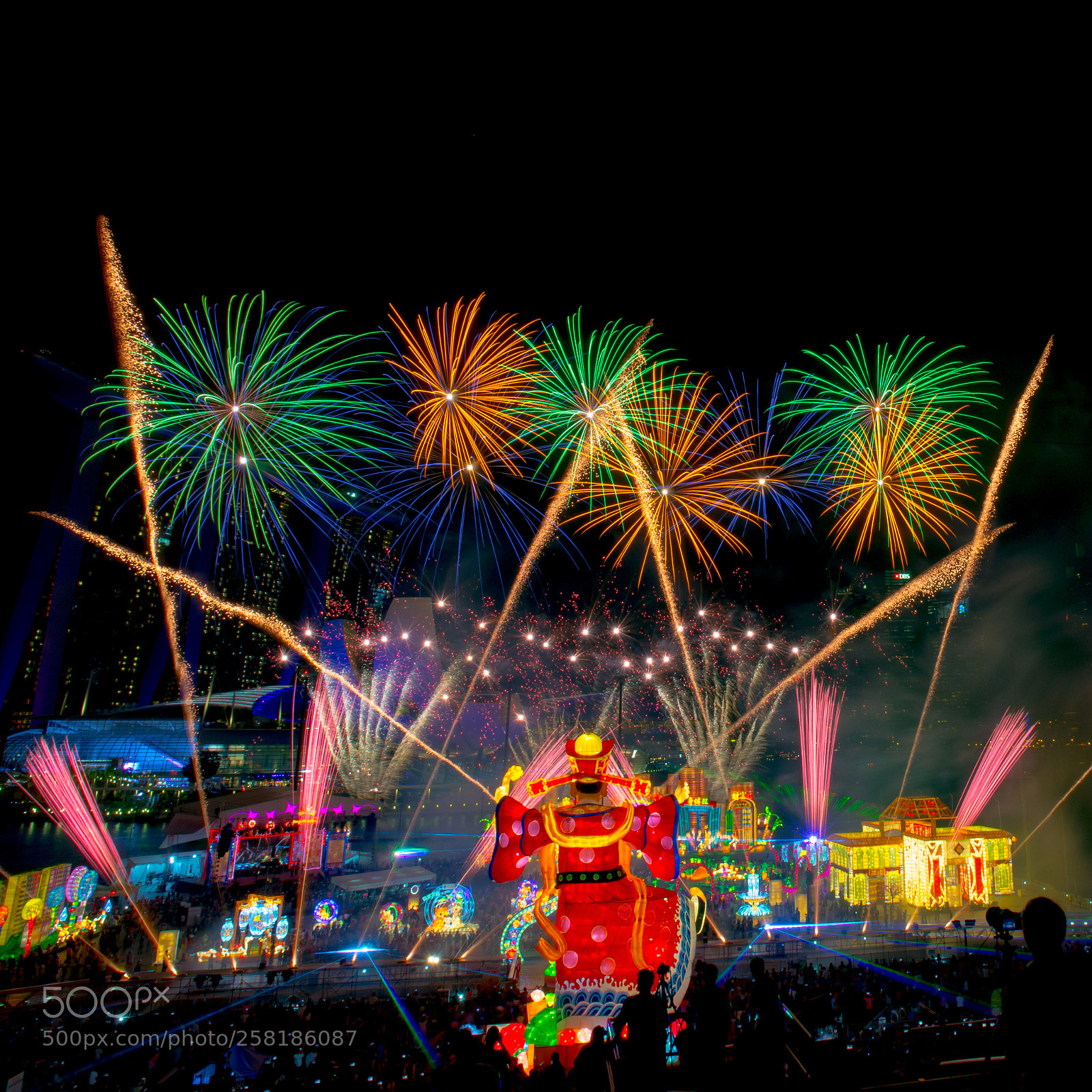 Nikon D610 sample photo. 2018 cny fireworks photography