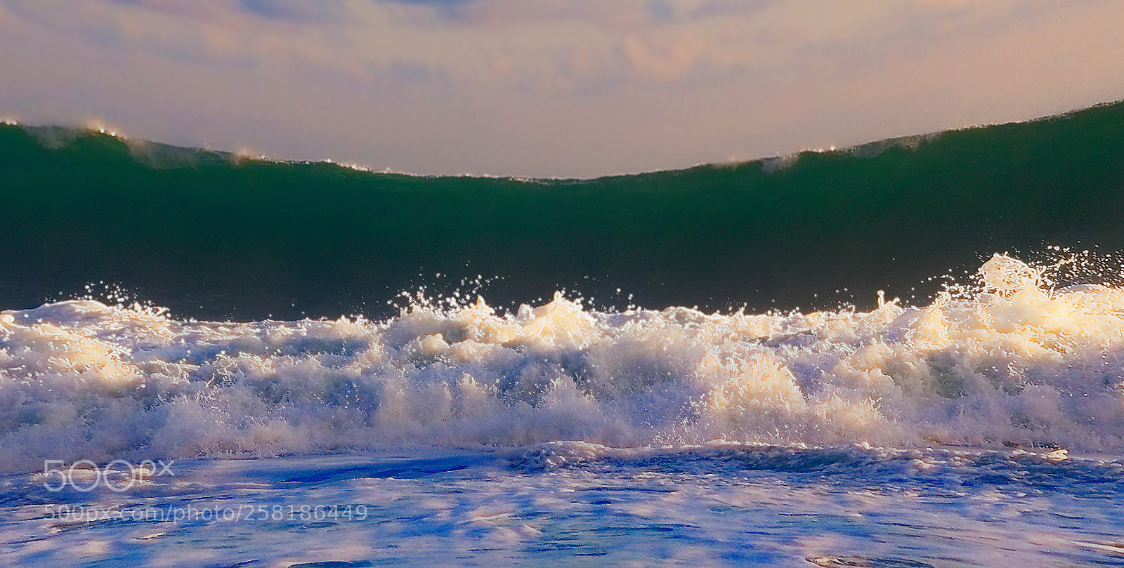 Nikon D7000 sample photo. La vague verte photography