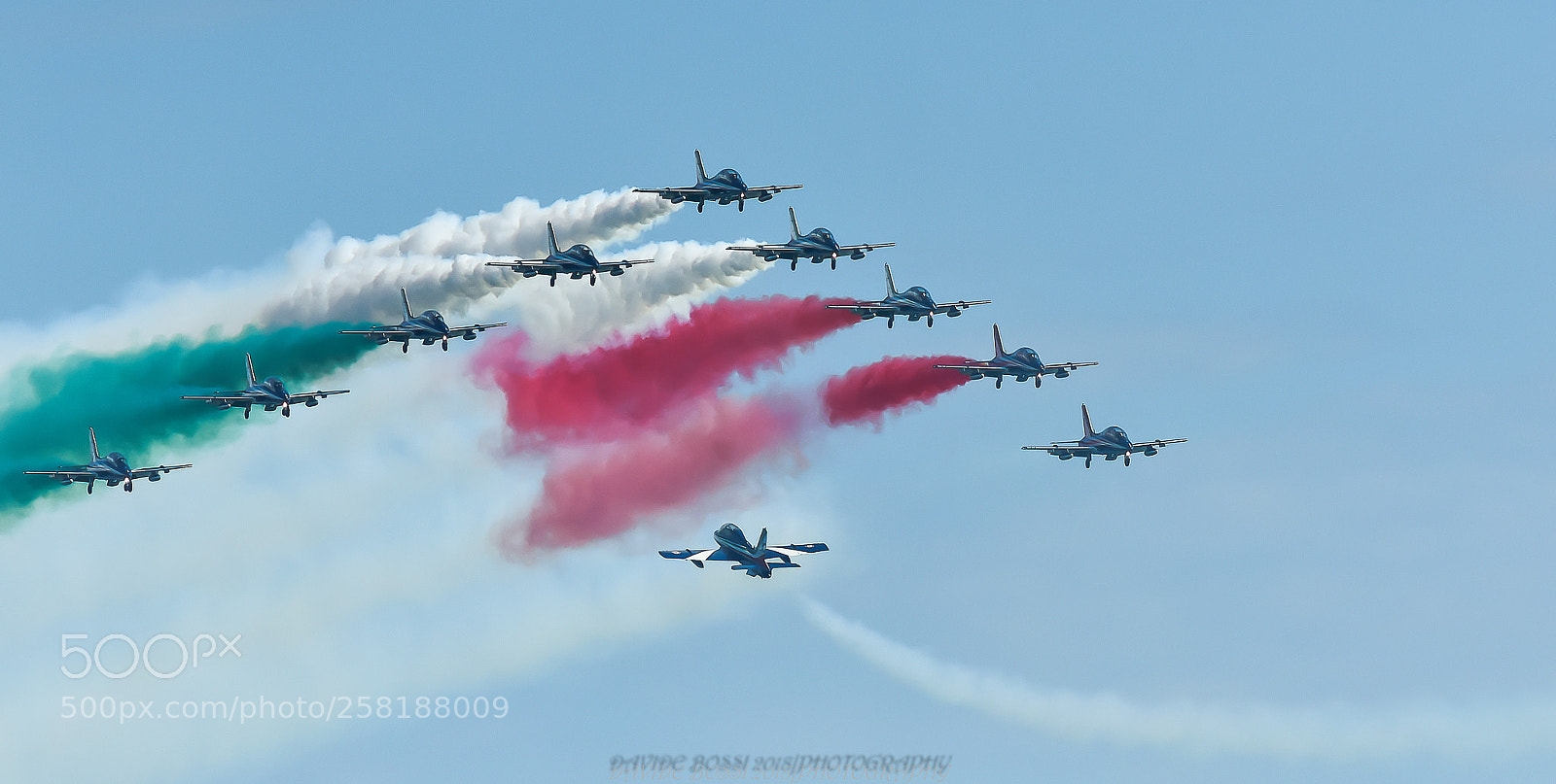 Nikon D810 sample photo. Airshow grado-freccie tricolori photography