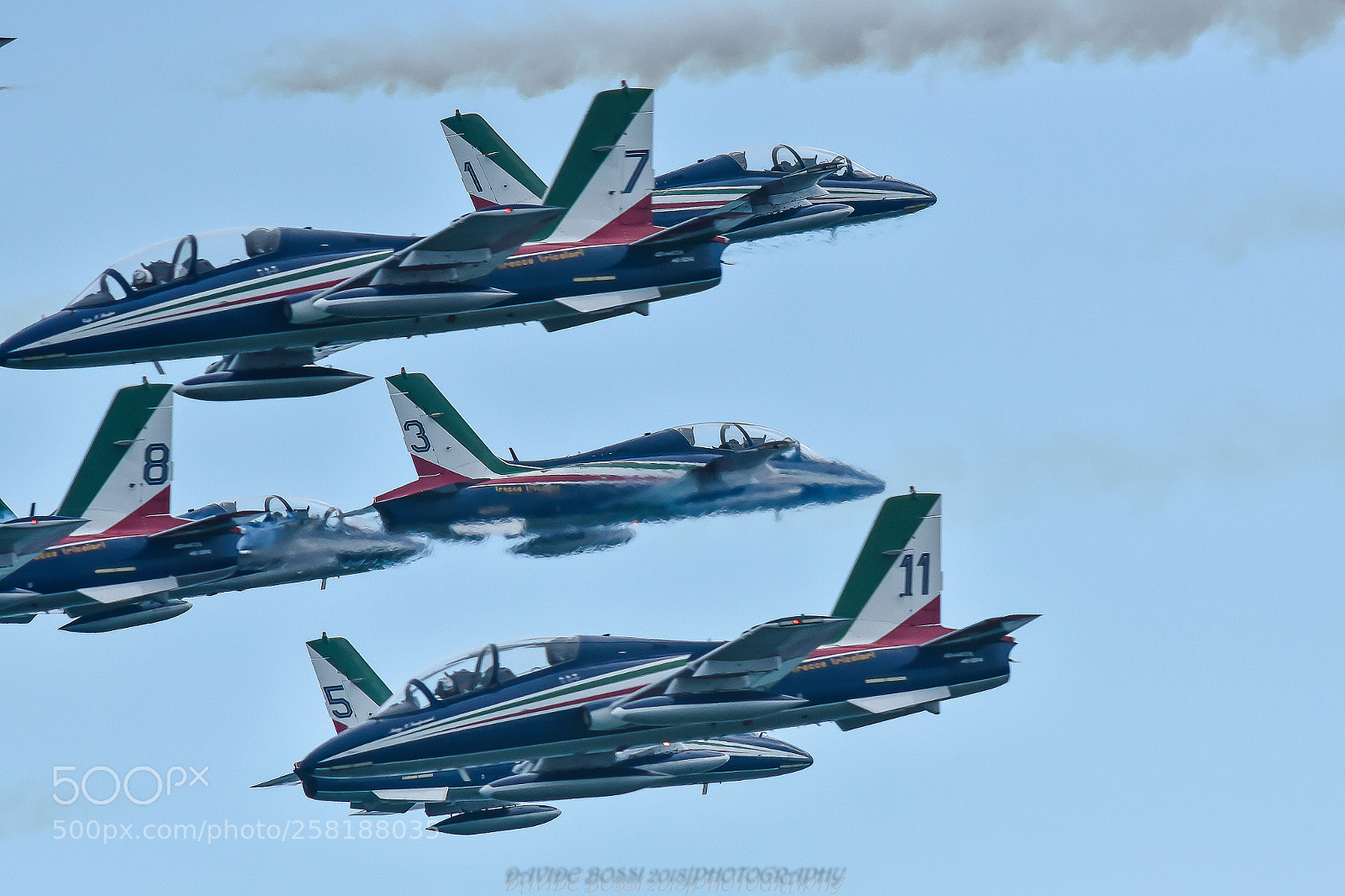 Nikon D810 sample photo. Airshow grado-freccie tricolori photography