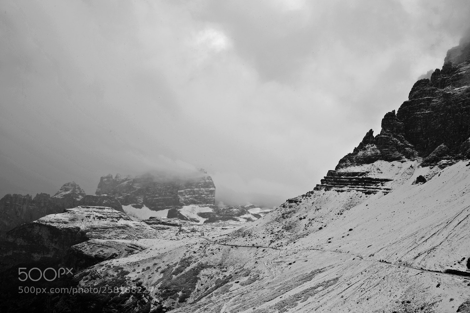 Nikon D3100 sample photo. Rigorous ridge photography