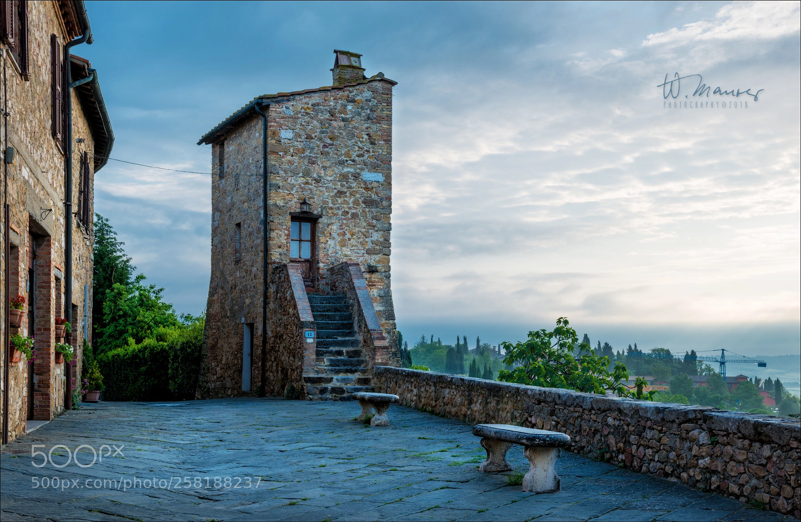Nikon D800 sample photo. Tuscany morning photography