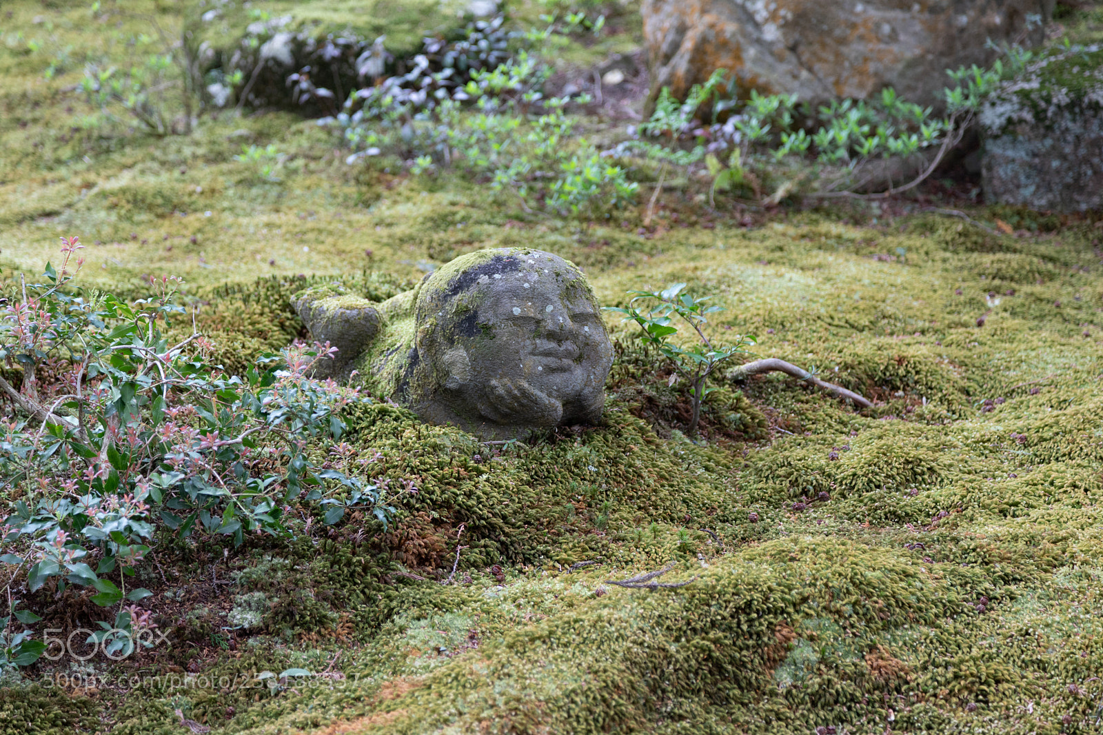 Canon EOS 6D Mark II sample photo. 三千院のお地蔵様 photography