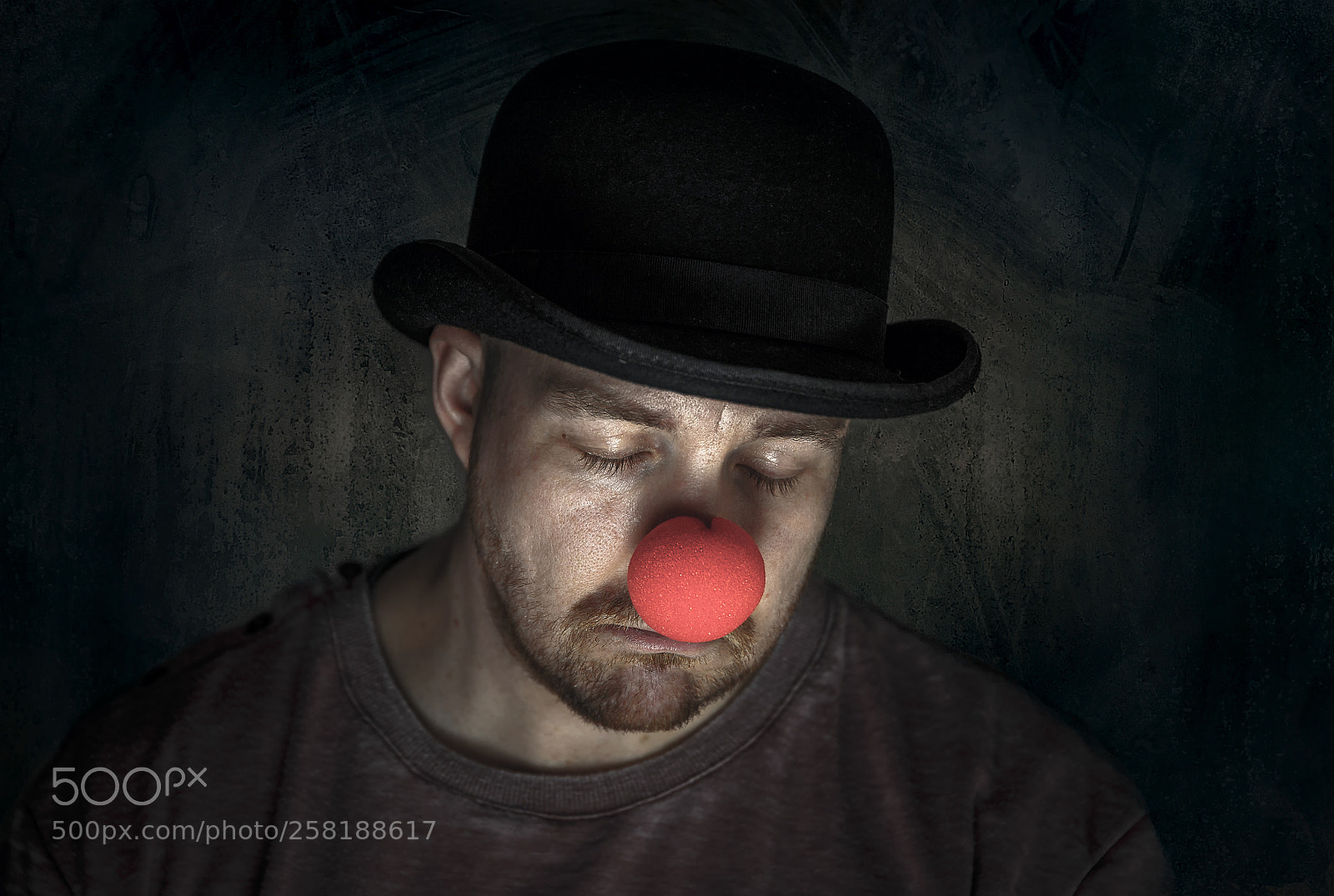Canon EOS 6D sample photo. Sad clown photography