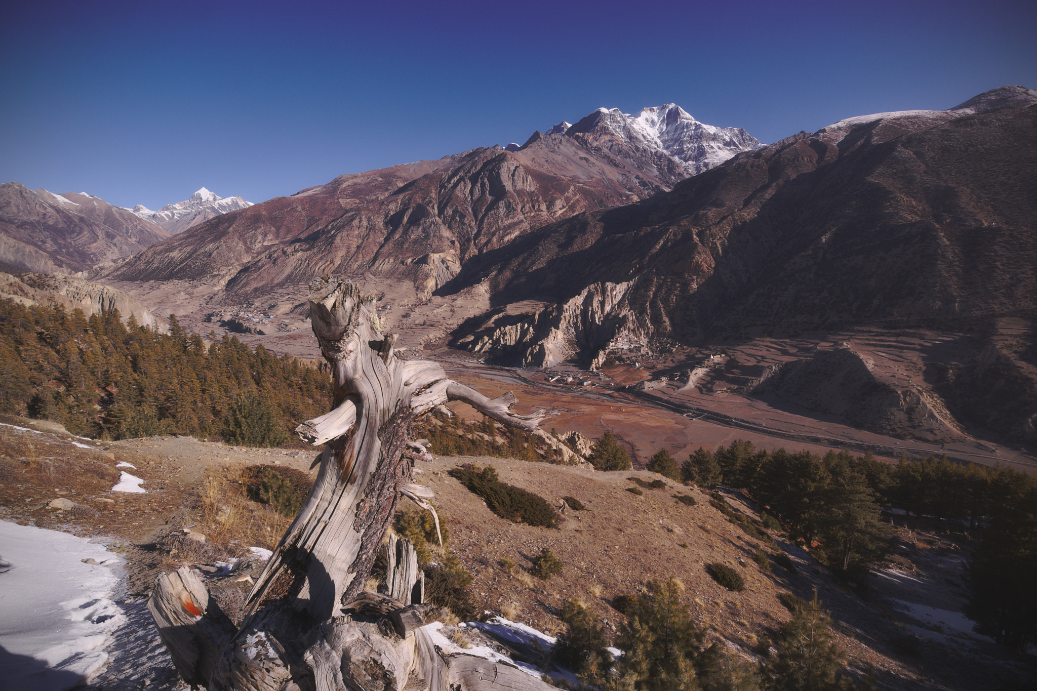 Canon EF-M 11-22mm F4-5.6 IS STM sample photo. Manang valley photography