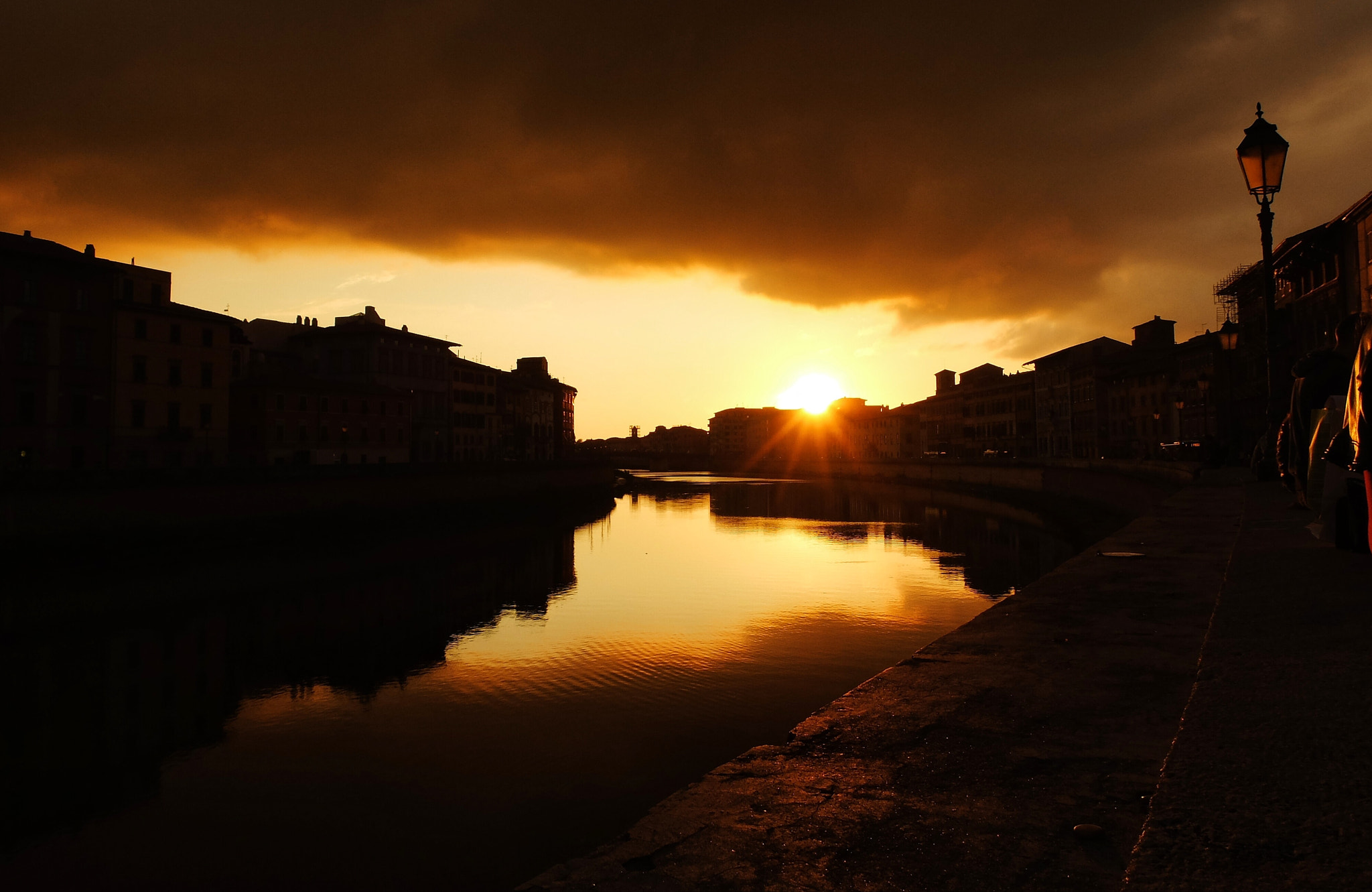 Fujifilm X20 sample photo. Tuscan sunset photography