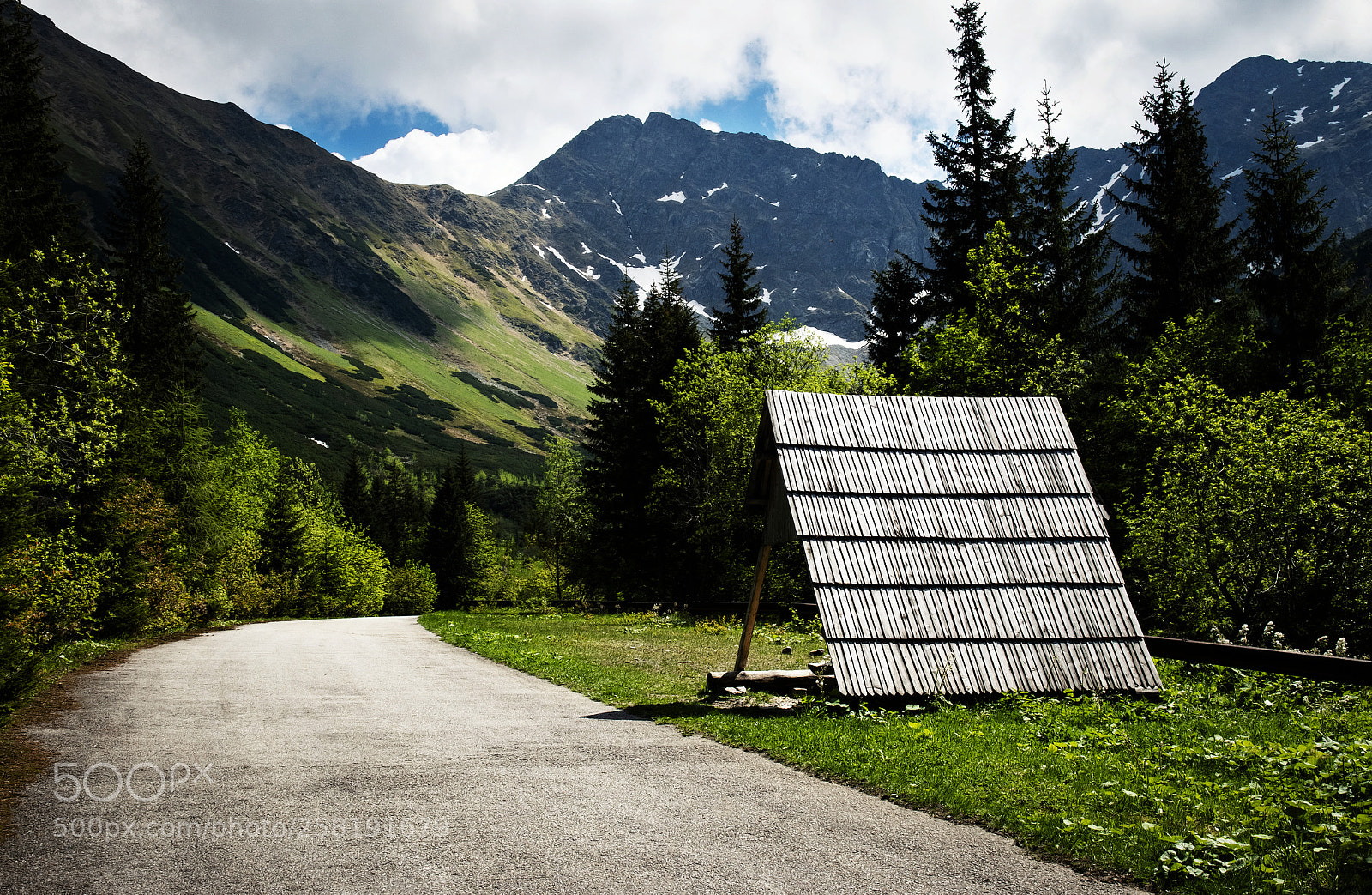 Nikon D5500 sample photo. Spring mountain scenery with photography