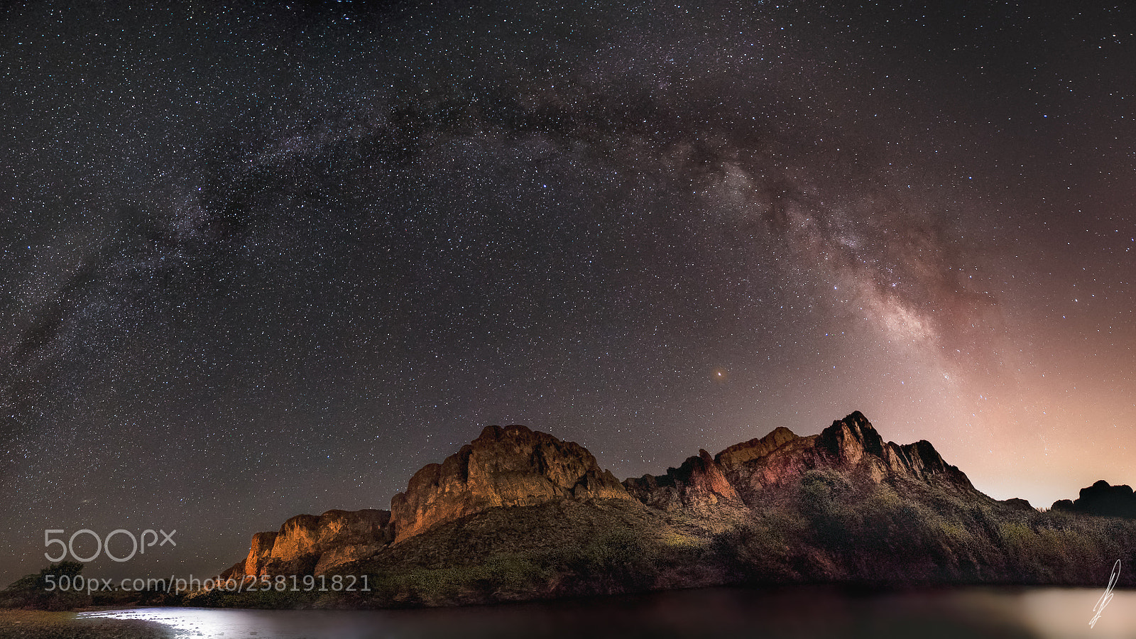 Canon EOS-1Ds Mark II sample photo. A river of stars photography