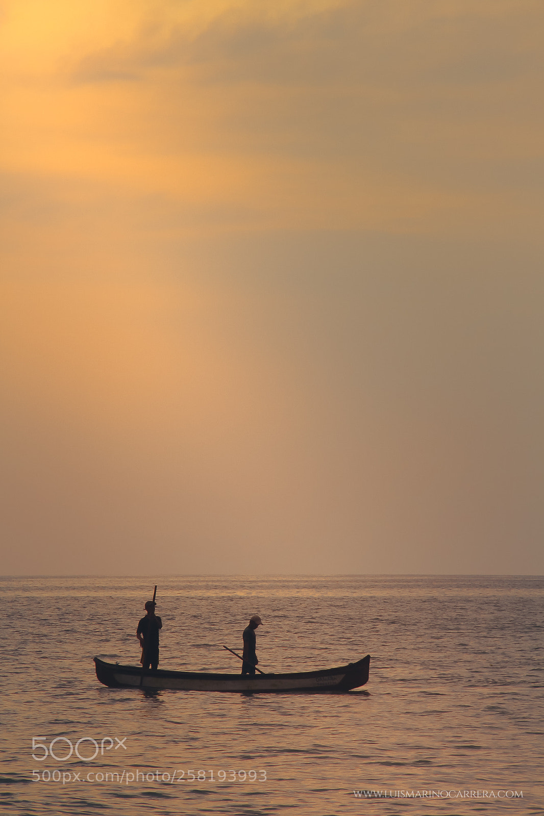 Canon EOS 7D sample photo. Pescadores al atardecer photography