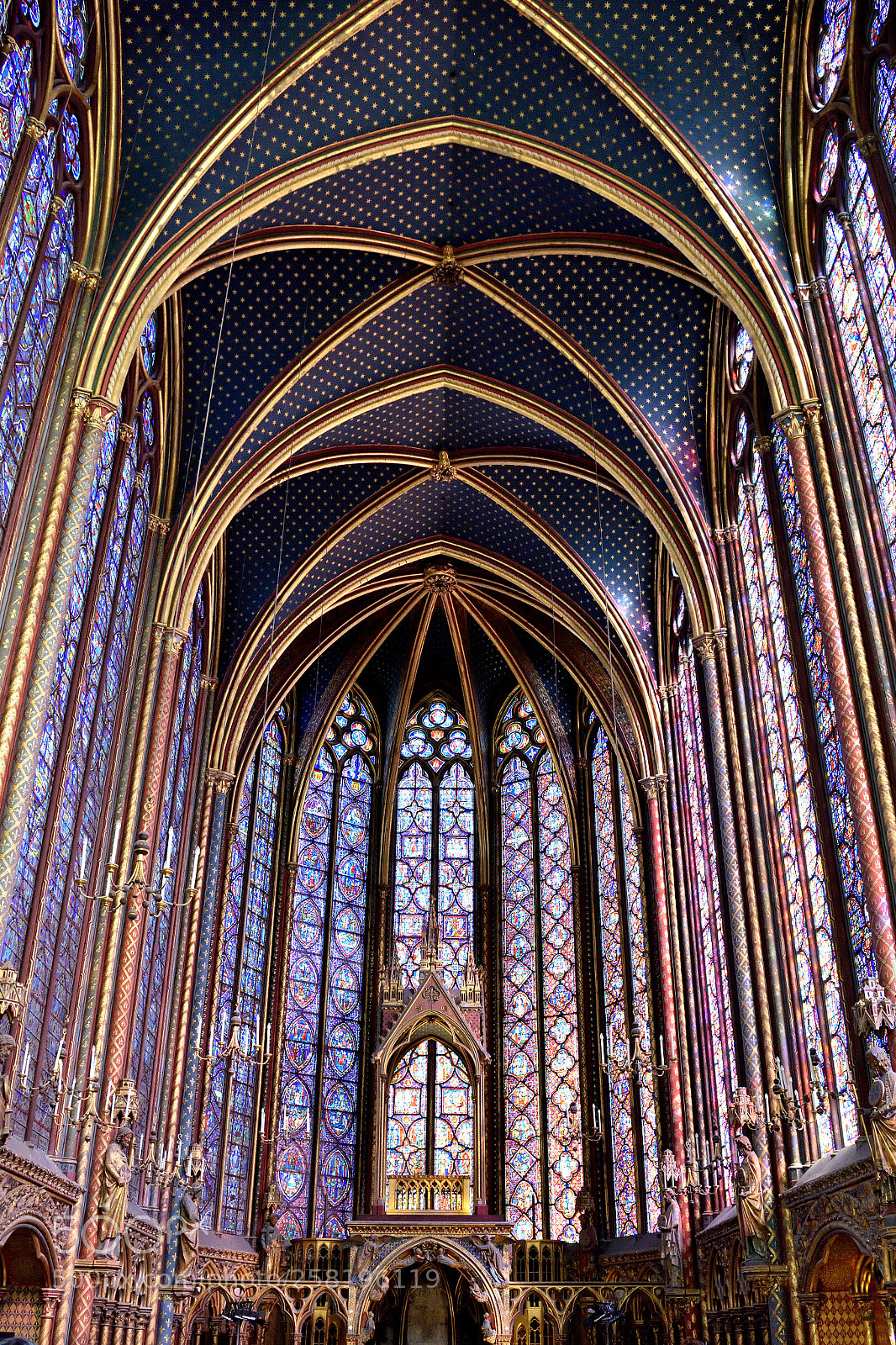Nikon D5500 sample photo. Sainte chapelle photography