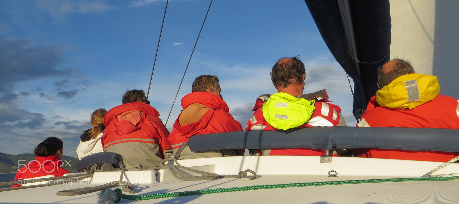 Canon PowerShot SX240 HS sample photo. Sailors's back photography
